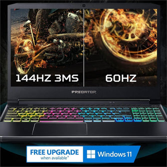 Acer Predator Helios 300 Gaming Laptop (PH315-53-71HN) – i7-10750H, RTX 3060, 15.6" 144Hz, 16GB RAM, 512GB SSD
