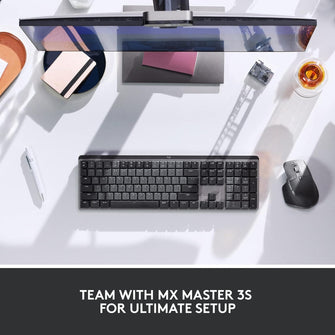 Buy Logitech,Logitech MX Mechanical Wireless Illuminated Performance Keyboard QWERTY UK English Layout - Grey - Gadcet UK | UK | London | Scotland | Wales| Ireland | Near Me | Cheap | Pay In 3 | Keyboard & Mouse