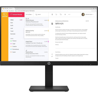 Buy HP,HP P24h G4 24" FHD IPS Monitor with Speakers, 5ms Response Time, 16:9 Aspect Ratio, HDMI - Gadcet UK | UK | London | Scotland | Wales| Near Me | Cheap | Pay In 3 | Computer Monitors