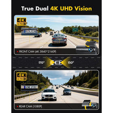 Buy Gadcet Dagenham,GKU 4K Front & Rear Dash Cam – 5 GHz Wi-Fi Dual Camera Dashcam with 64 GB SD Card - Gadcet UK | UK | London | Scotland | Wales| Near Me | Cheap | Pay In 3 | On-Dash Cameras