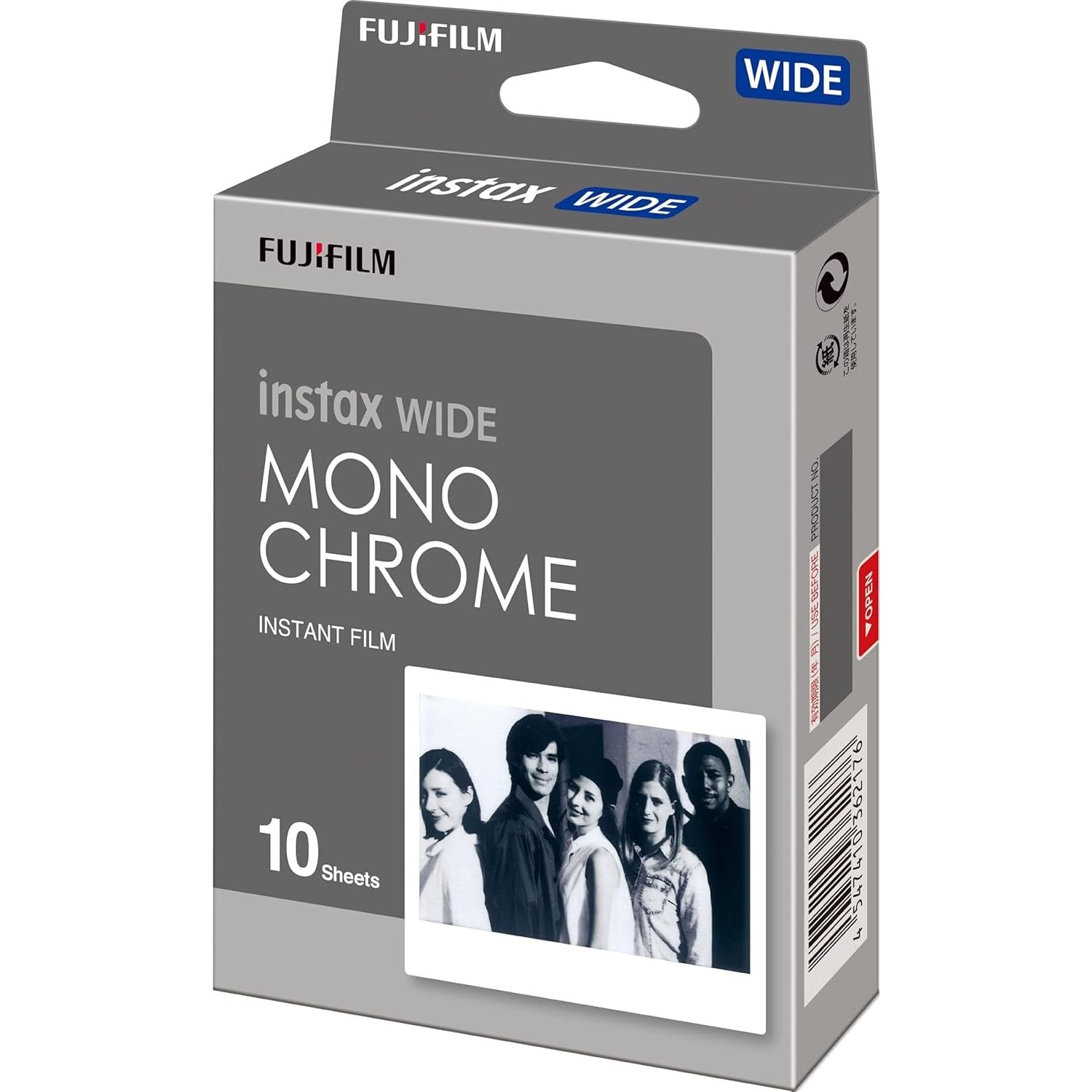 Buy instax,Fujifilm instax WIDE Monochrome Instant Film – 10 Shot Pack - Gadcet UK | UK | London | Scotland | Wales| Near Me | Cheap | Pay In 3 | Instant Film Cameras