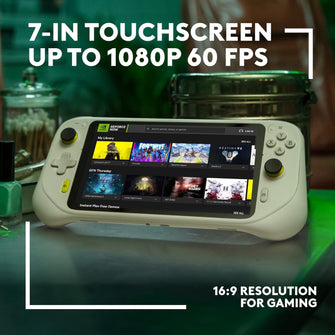 Buy Logitech,Logitech G Cloud Gaming Handheld - 7" 1080P Touchscreen, Lightweight, Long Battery Life, Xbox Cloud Gaming, NVIDIA GeForce NOW, Google Play - UK Plug, White - Gadcet UK | UK | London | Scotland | Wales| Near Me | Cheap | Pay In 3 | Video Game Consoles