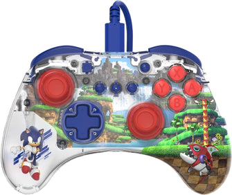 Buy Nintendo,PDP Official Switch REALMz Wired Controller - Sonic Green - Gadcet UK | UK | London | Scotland | Wales| Ireland | Near Me | Cheap | Pay In 3 | Video Game Console Accessories