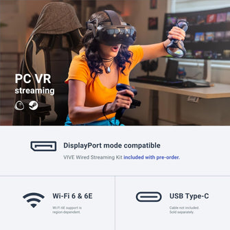 Buy HTC,HTC Vive Focus Vision Bundle – Mixed Reality & PC VR Headset with Controllers - Gadcet UK | UK | London | Scotland | Wales| Near Me | Cheap | Pay In 3 | Video Game Consoles