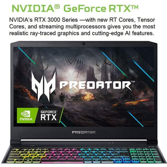 Acer Predator Helios 300 Gaming Laptop (PH315-53-71HN) – i7-10750H, RTX 3060, 15.6" 144Hz, 16GB RAM, 512GB SSD