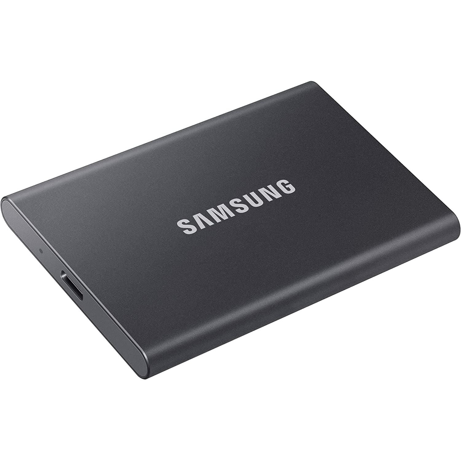 Buy Samsung,Samsung T7 Portable SSD - 2 TB - USB 3.2 Gen.2 External SSD Titanium Grey (MU-PC2T0T/WW) - Gadcet.com | UK | London | Scotland | Wales| Ireland | Near Me | Cheap | Pay In 3 | Hard Drives