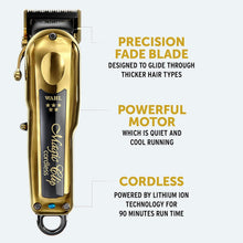 Buy Wahl,Wahl 5 Star Cordless Magic Clip in Gold, Professional Hair Clippers, Pro Haircutting Kit, Clippers for Blunt Cuts, Adjustable Taper Lever, Crunch Blade, Cordless, Lightweight, Barbers Supplies - Gadcet UK | UK | London | Scotland | Wales| Near Me | Cheap | Pay In 3 | Shaving & Grooming Accessories