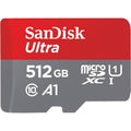 Buy Sandisk,SanDisk 512GB Ultra microSDXC card + SD adapter up to 150 MB/s with A1 App Performance UHS-I Class 10 U1 - Gadcet UK | UK | London | Scotland | Wales| Ireland | Near Me | Cheap | Pay In 3 | Flash Memory Cards