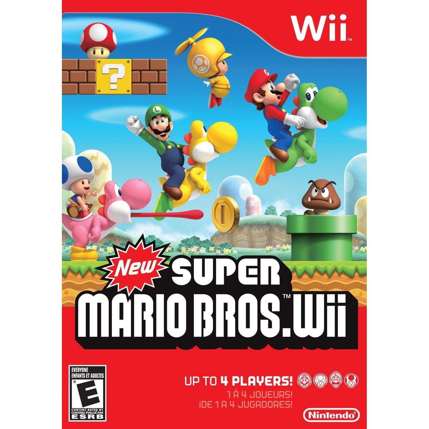Buy Nintendo Wii U,New Super Mario Bros Nintendo Wii Game - Gadcet UK | UK | London | Scotland | Wales| Near Me | Cheap | Pay In 3 | Video Game Software