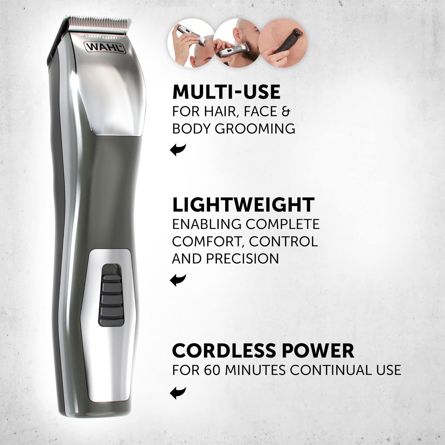 Buy Wahl,Wahl Chromium 11-in-1 Multigroomer – Beard, Nose, Stubble & Body Trimmer, Rechargeable Male Grooming Set - Gadcet UK | UK | London | Scotland | Wales| Near Me | Cheap | Pay In 3 | Hair Clippers & Trimmers