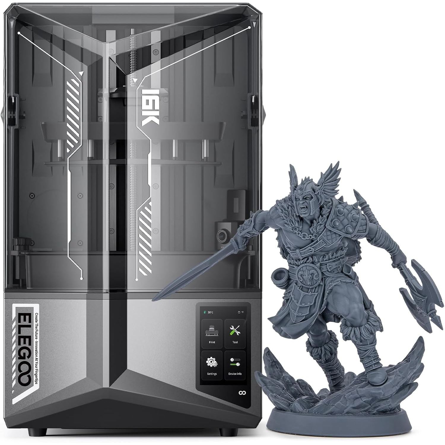 Buy ELEGOO,ELEGOO Saturn 4 Ultra 12K Resin 3D Printer - Gadcet UK | UK | London | Scotland | Wales| Near Me | Cheap | Pay In 3 | 3D Printers