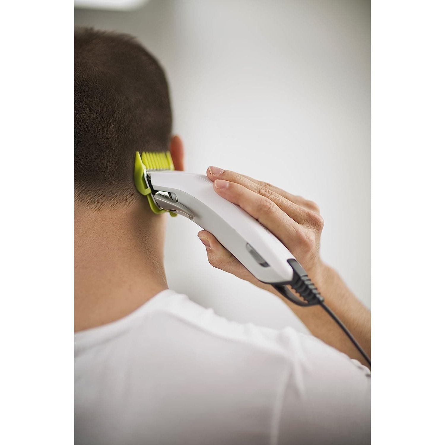 Buy Remington,Remington HC5035 Corded Colour Cut Hair Clipper, White and Grey - Gadcet.com | UK | London | Scotland | Wales| Ireland | Near Me | Cheap | Pay In 3 | Shaver & Trimmer
