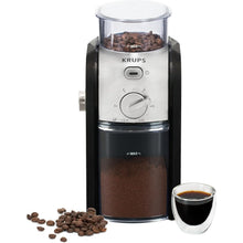 Buy Krups,Krups GVX231 Expert Burr Coffee Grinder, Automatic, Easy Clean, Black & Silver - Gadcet UK | UK | London | Scotland | Wales| Near Me | Cheap | Pay In 3 | Coffee Grinder Accessories