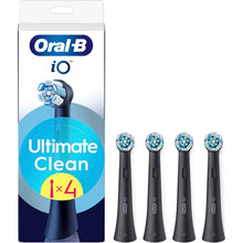 Buy Oral-B,Oral-B iO Series Ultimate Clean Replacement Brush Heads – Black, 4 Pack - Gadcet UK | UK | London | Scotland | Wales| Near Me | Cheap | Pay In 3 | Toothbrush Replacement Heads