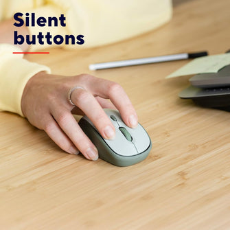 Buy Trust,Trust Yvi+ Silent Wireless Mouse – Sustainable Design, 800-1600 DPI, Ambidextrous, USB Receiver, Quiet, Green - Gadcet UK | UK | London | Scotland | Wales| Near Me | Cheap | Pay In 3 | Keyboard & Mouse