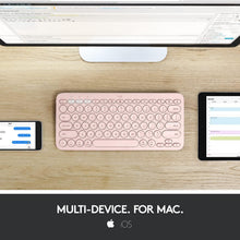 Buy Logitech,Logitech K380 Multi-Device Bluetooth Keyboard for Mac with Compact Slim Profile, Easy-Switch up to 3 Devices, Scissor Keys, 2 Year Battery, macOS/iOS/iPadOS, QWERTY UK English Layout - Rose - Gadcet  | UK | London | Scotland | Wales| Near Me | Cheap | Pay In 3 | Keyboard & Mouse