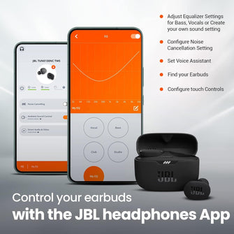 Buy JBL,JBL Tune 130NC TWS In-Ear Headphones - True Wireless Bluetooth headphones in charging case with Active Noise Cancelling and up to 40 hours battery life - Black - Gadcet UK | UK | London | Scotland | Wales| Ireland | Near Me | Cheap | Pay In 3 | Headphones & Headsets