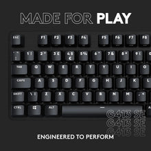 Buy Logitech,Logitech G413 SE Full-Size Mechanical Gaming Keyboard QWERTY UK English Layout - Black - Gadcet UK | UK | London | Scotland | Wales| Ireland | Near Me | Cheap | Pay In 3 | Keyboard & Mouse