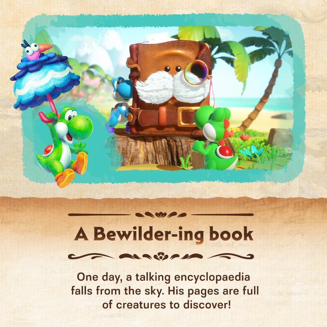Yoshi and the Mysterious Book - Nintendo Switch Game