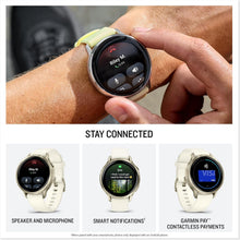Garmin Venu 4 41mm GPS Smartwatch - Silver/Periwinkle