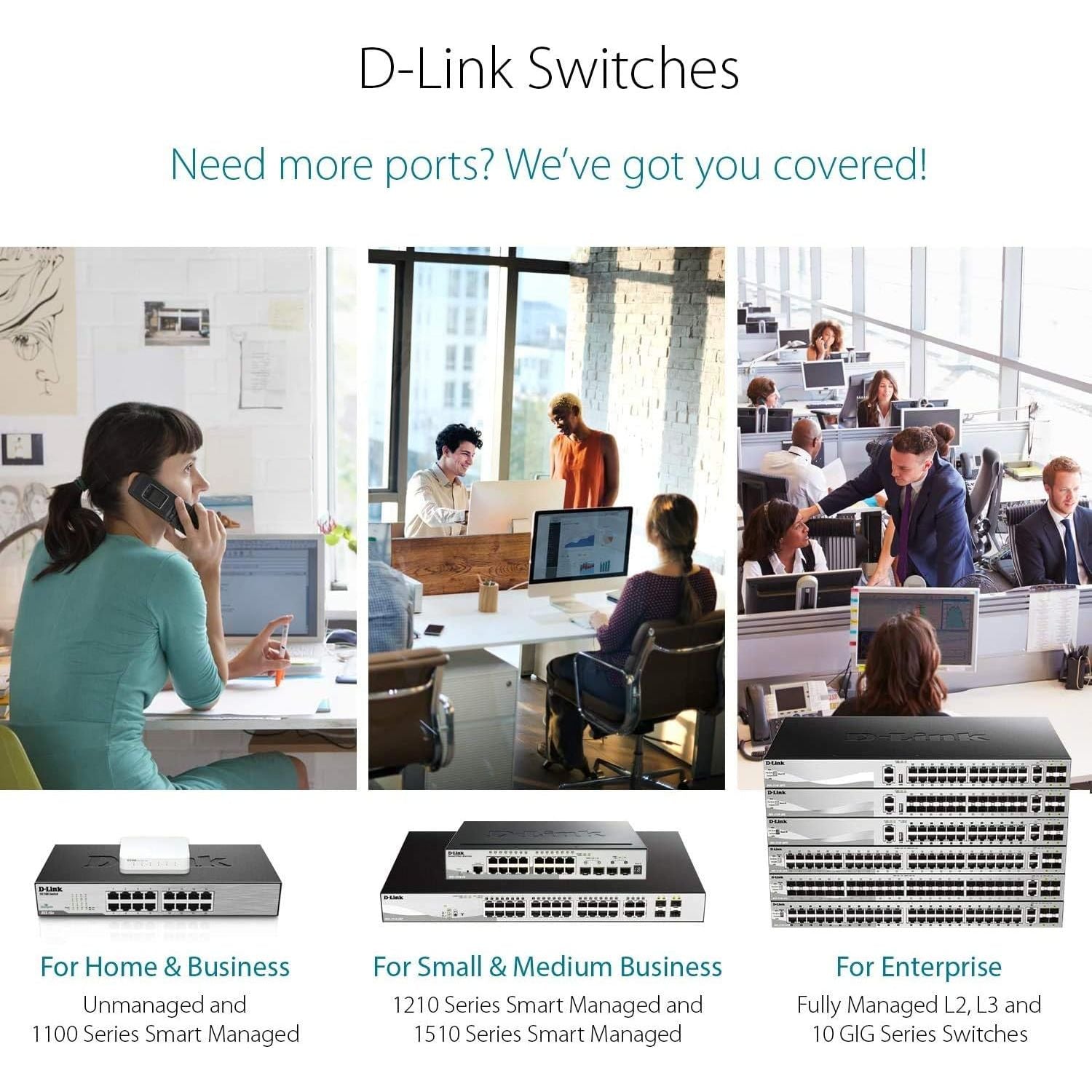 Buy D - Link,D-Link DES-108/B 8-Port Fast Ethernet Unmanaged Desktop Switch - 10/100 Mbit/s, Metal - UK Version - Gadcet UK | UK | London | Scotland | Wales| Near Me | Cheap | Pay In 3 | Networking Devices