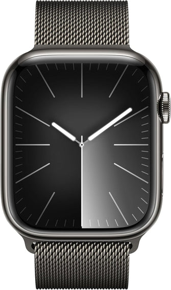 Buy Apple,Apple Watch Series 9 45MMGPS + Cellular Graphite Stainless Steel Case with Graphite Milanese Loop - Gadcet UK | UK | London | Scotland | Wales| Near Me | Cheap | Pay In 3 | Smart Watches