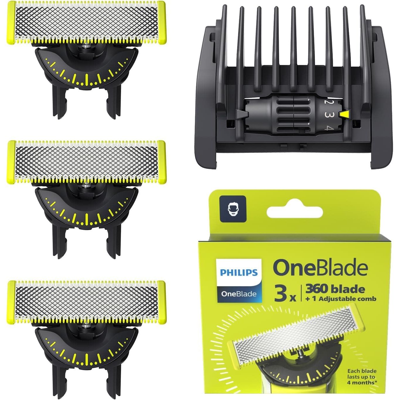 Buy Philips,Philips OneBlade Replacement Blade - Gadcet UK | UK | London | Scotland | Wales| Near Me | Cheap | Pay In 3 | Shaving & Grooming