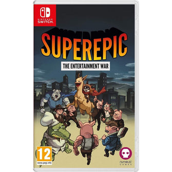 SuperEpic: The Entertainment War - Nintendo Switch Game