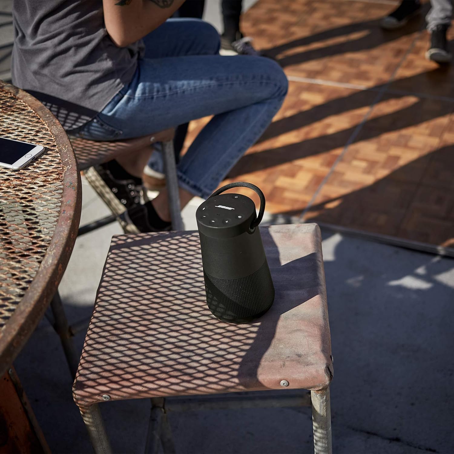 Bose SoundLink Revolve+ II Portable Bluetooth Speaker – Triple Black, 360° Sound, 17-Hour Battery
