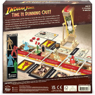 Buy Gadcet UK,Funko Games Indiana Jones Sands of Adventure Board Game | Ages 8+ | 2-4 Players | 45 Minutes Playing Time | Strategy, Adventure, and Cooperative Gameplay | Family Games for Teens and Adults - Gadcet UK | UK | London | Scotland | Wales| Ireland | Near Me | Cheap | Pay In 3 | Games and Toys