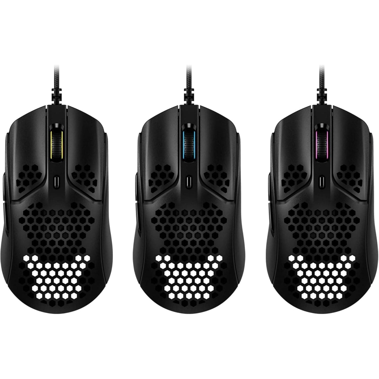Buy HyperX,HyperX Pulsefire Haste – Gaming Mouse – Ultra-Lightweight, 59g, Honeycomb Shell, Hex Design, HyperFlex Cable, Up to 16000 DPI, 6 Programmable Buttons, Black - Gadcet UK | UK | London | Scotland | Wales| Near Me | Cheap | Pay In 3 | Keyboard & Mouse