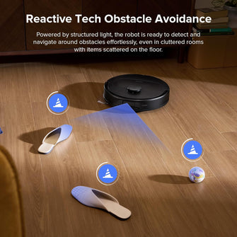 Buy Roborock,Roborock Qrevo Series Robot Vacuum & Mop – 10,000Pa Suction, Dual Anti-Tangle Brushes, Smart Dock, Black (QV35S) - Gadcet UK | UK | London | Scotland | Wales| Near Me | Cheap | Pay In 3 | Floor Cleaners