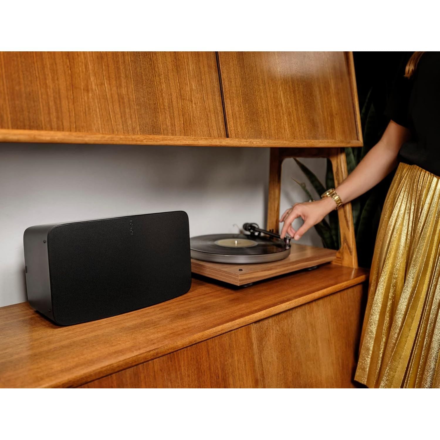 Buy Sonos,Sonos Five | HiFi Speaker with WiFi, 3.5 mm Line In, Support for Hi-Res Audio Streaming - Black - Gadcet UK | UK | London | Scotland | Wales| Near Me | Cheap | Pay In 3 | Speaker