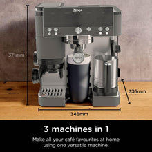 Buy NINJA,Ninja Luxe Premier 3-in-1 Coffee Machine – Latte, Cappuccino, Cold Brew & Espresso Maker with Built-in Grinder & Milk Frother (Gun Metal, ES601UKGM) - Gadcet UK | UK | London | Scotland | Wales| Near Me | Cheap | Pay In 3 | Espresso Machines
