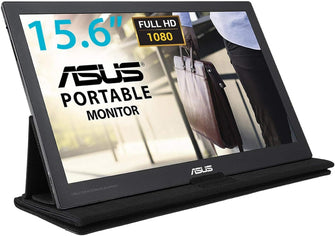 Buy ASUS,ASUS MB169C+ 15.6" Portable FHD Monitor, IPS, Flicker-Free, Low Blue Light, TUV Certified, USB-C DisplayPort Compatible - Gadcet UK | UK | London | Scotland | Wales| Near Me | Cheap | Pay In 3 | Computer Monitor Accessories