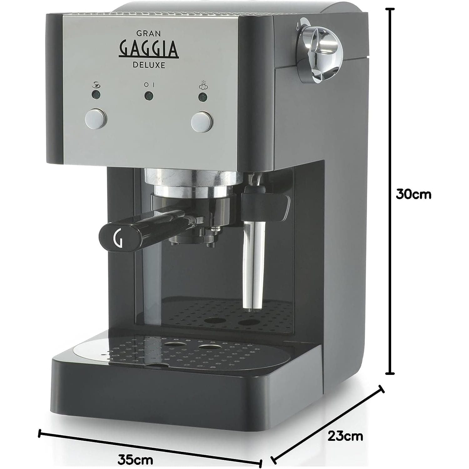 Buy Gaggia,Gaggia (RI8425/11) - Manual Espresso Machine -  Coffee Makers -  Black| Silver - Gadcet UK | UK | London | Scotland | Wales| Ireland | Near Me | Cheap | Pay In 3 | Household Supplies