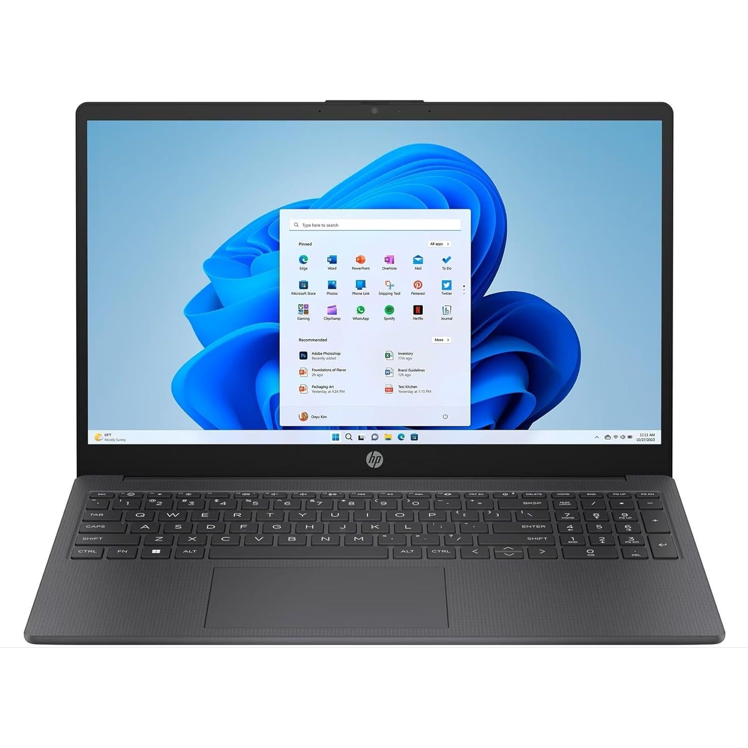 HP 15.6" Laptop 15-fd0062na – Intel Core i5-1334U, 8GB RAM, 512GB SSD, Intel Iris Xe, Windows 11 Home, Jet Black