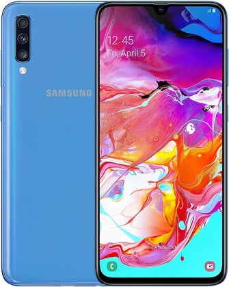 Buy Samsung,Samsung Galaxy A70 4G - 6GB RAM - 128GB Storage - Dual Sim - Blue - Unlocked - Gadcet UK | UK | London | Scotland | Wales| Near Me | Cheap | Pay In 3 | Unlocked Mobile Phones