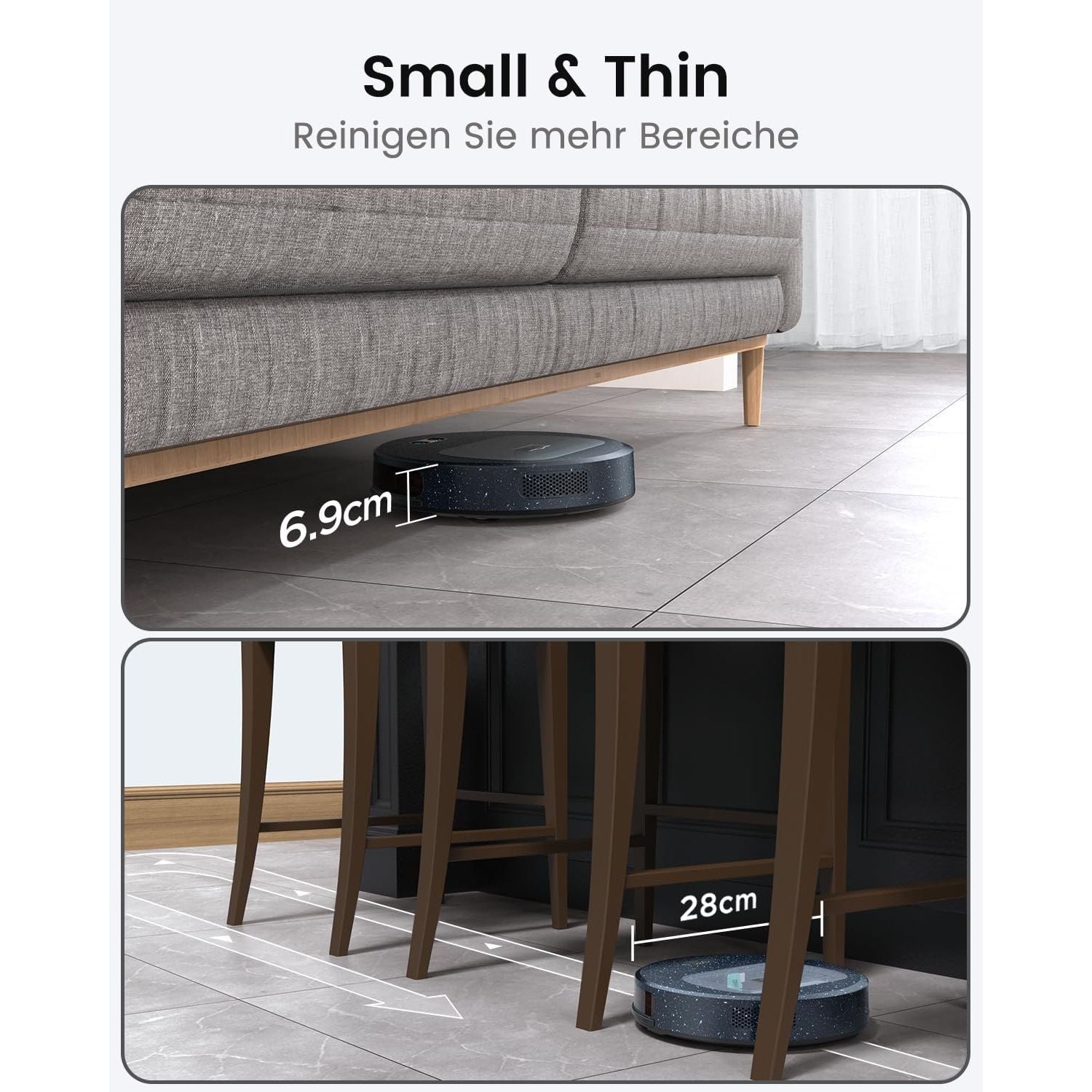 Buy Lefant,Lefant F1 Robot Vacuum Cleaner – 5000Pa Strong Suction, 28x6.9cm Super-Thin, 600ml Visual Dust Box, Virtual Magnetic Stripe, Alexa-Compatible, Starry Skins - Gadcet UK | UK | London | Scotland | Wales| Near Me | Cheap | Pay In 3 | Vacuums