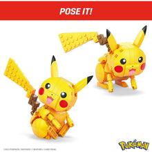 Buy Mattel,MEGA Pokémon Build & Show Pikachu – 211-Piece Articulated Building Toy Figure (GMD31) - Gadcet UK | UK | London | Scotland | Wales| Near Me | Cheap | Pay In 3 | Toys & Games