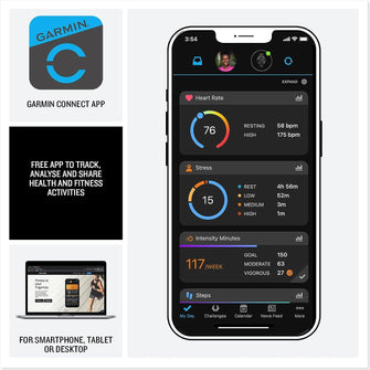 Buy Garmin,Garmin Venu 3 GPS Smart Watch - Black/Slate - Gadcet UK | UK | London | Scotland | Wales| Ireland | Near Me | Cheap | Pay In 3 | Watches