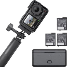 DJI Osmo Action 4 Adventure Combo – 4K/120fps Action Camera, 1/1.3" Sensor, 3 Batteries & 1.5m Extension Rod