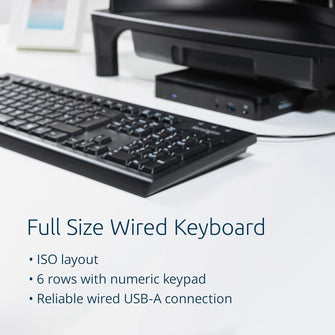 Buy Kensington,Kensington KB100 EQ Wired Keyboard (K63727UK) – QWERTY, Slim Spill-Proof Design – Windows & macOS Compatible – 60% Recycled Materials - Gadcet UK | UK | London | Scotland | Wales| Near Me | Cheap | Pay In 3 | Keyboard & Mouse