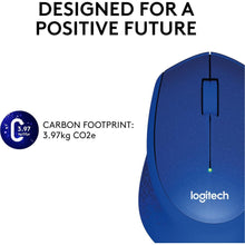 Buy Logitech,Logitech M330 SILENT PLUS Wireless Mouse - 1000 DPI, 2.4GHz, USB Nano Receiver, PC/Mac/Laptop/Chromebook Compatible, Blue - Gadcet UK | UK | London | Scotland | Wales| Near Me | Cheap | Pay In 3 | Mice & Trackballs