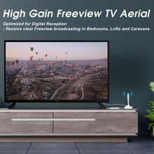Buy AUGUST,Freeview Indoor TV Aerial - August DTA240 - High Gain HD Portable Indoor Outdoor Digital Freeview TV Antenna for USB TV Tuner/DVB-T Television/DAB Radio/SD / 4K - With Magnetic Base [White] - Gadcet UK | UK | London | Scotland | Wales| Ireland | Near Me | Cheap | Pay In 3 | Video Cameras