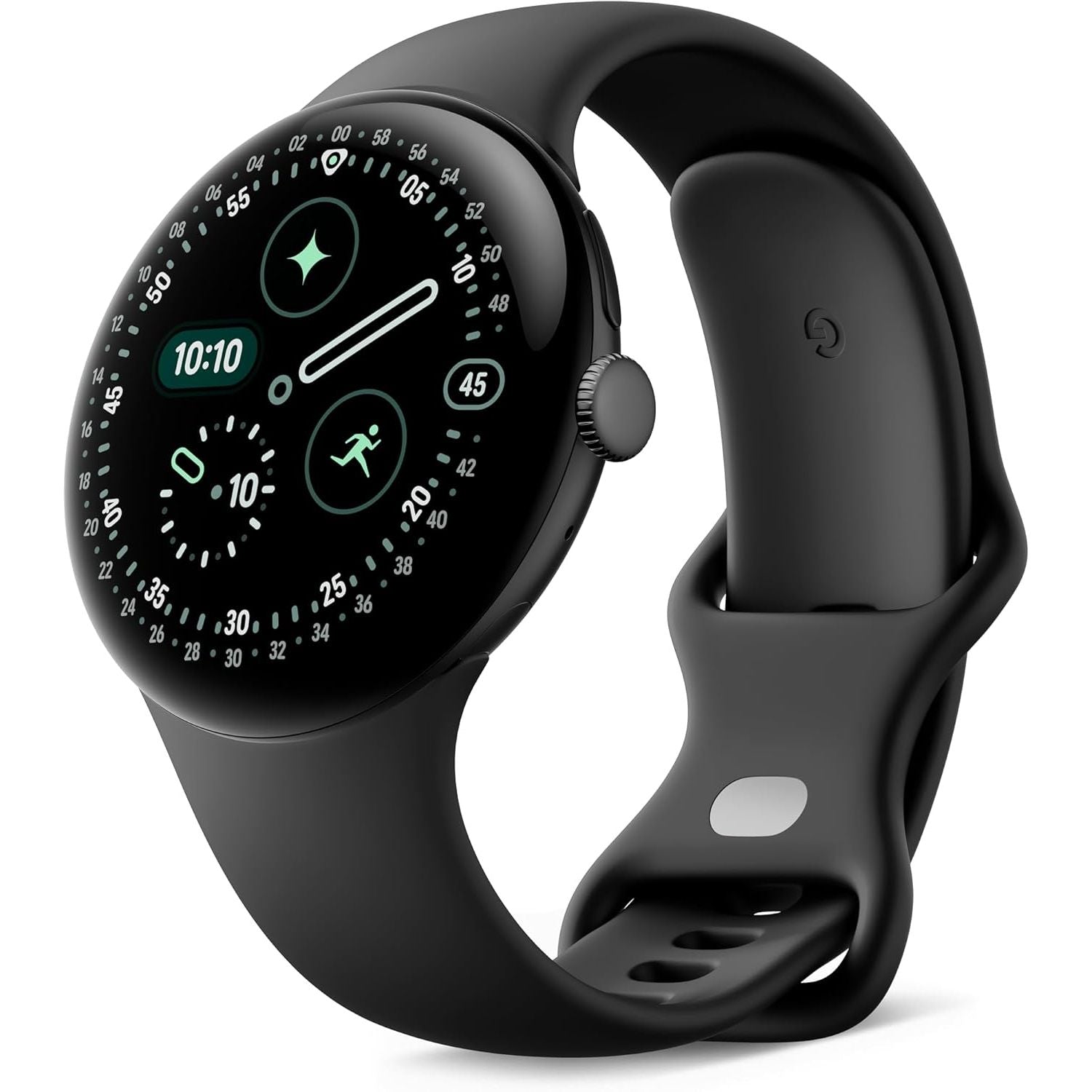 Buy Google,Google Pixel Watch 4 (45mm) LTE – Matte Black Aluminium Case, Domed Display, Obsidian Active Band - Gadcet UK | UK | London | Scotland | Wales| Near Me | Cheap | Pay In 3 | Smart Watches