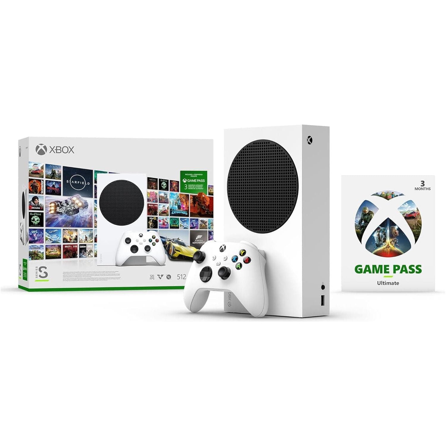 Buy Microsoft,Xbox Series S 512GB Console With 3 Months Game Pass Ultimate - Gadcet UK | UK | London | Scotland | Wales| Ireland | Near Me | Cheap | Pay In 3 | Video Game Consoles