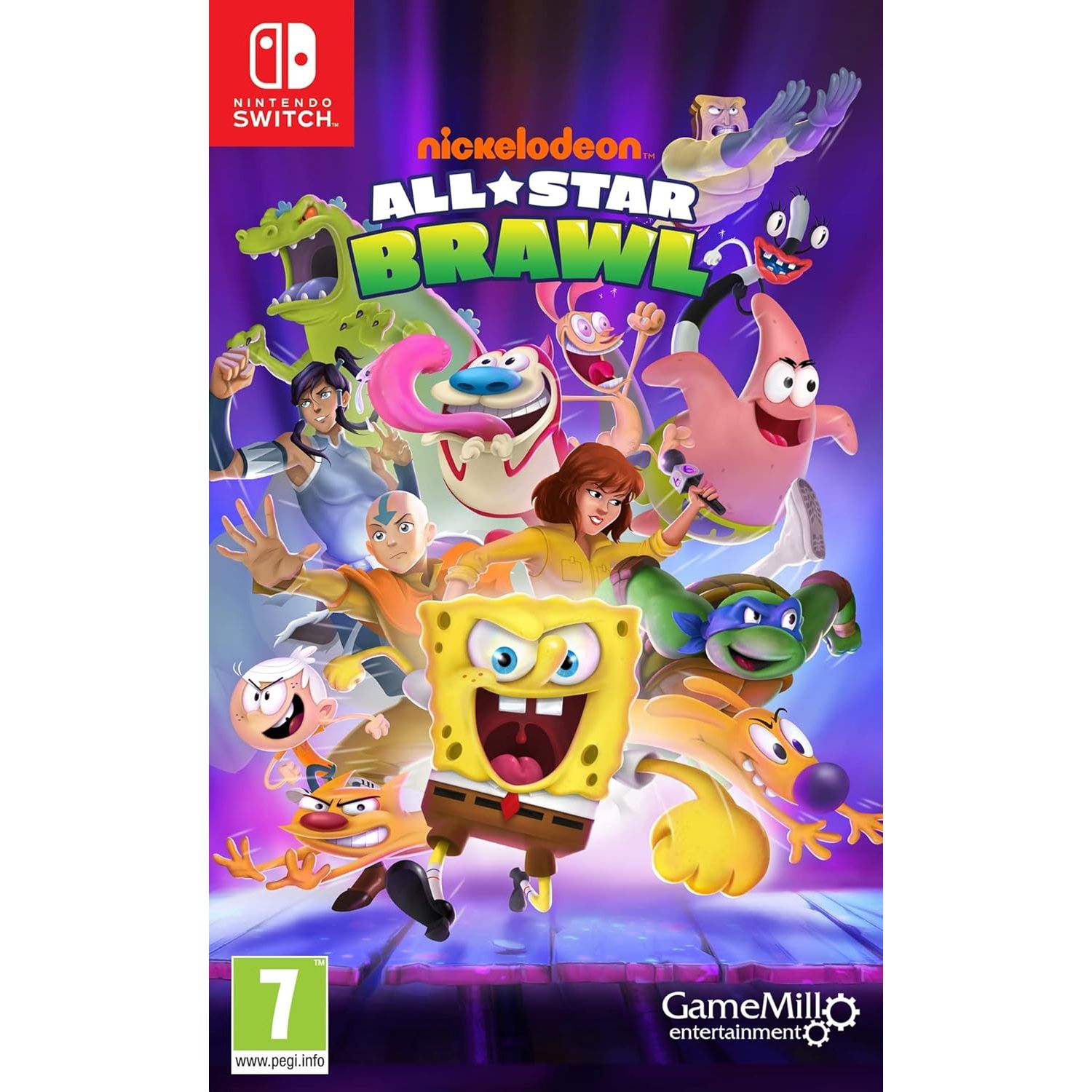 Buy Nintendo Game,Nickelodeon All-Star Brawl - Nintendo Switch Game - Gadcet UK | UK | London | Scotland | Wales| Near Me | Cheap | Pay In 3 | Video Game Software
