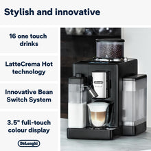 Buy De'Longhi,De'Longhi Rivelia EXAM440.55.B, Fully Automatic Coffee Machine with LatteCrema Hot, Automatic Milk Frother, Compact Size Bean to Cup Coffee Machine, 16 Recipes, Full Touch Coloured Display Black - Gadcet UK | UK | London | Scotland | Wales| Near Me | Cheap | Pay In 3 | Coffee Makers & Espresso Machines