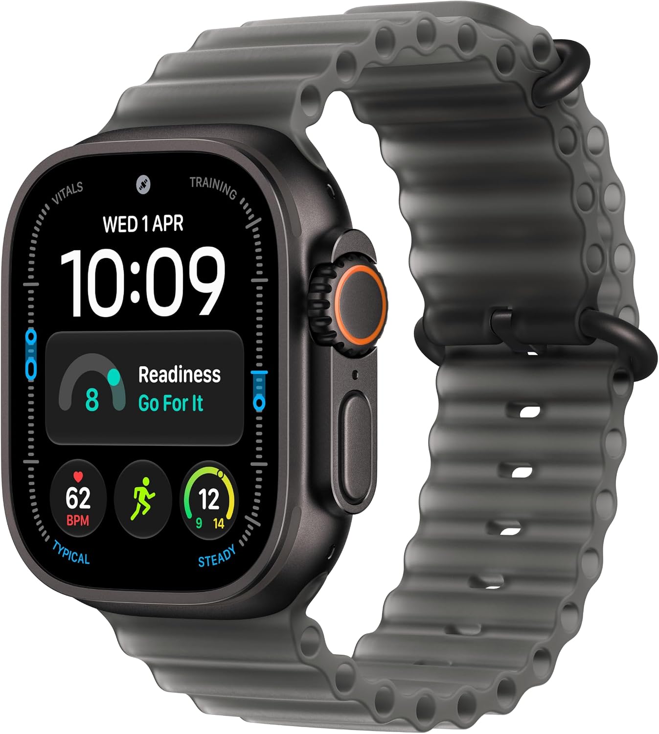 Apple Watch Ultra 4 GPS + Cellular 49mm Smartwatch Black Titanium Case